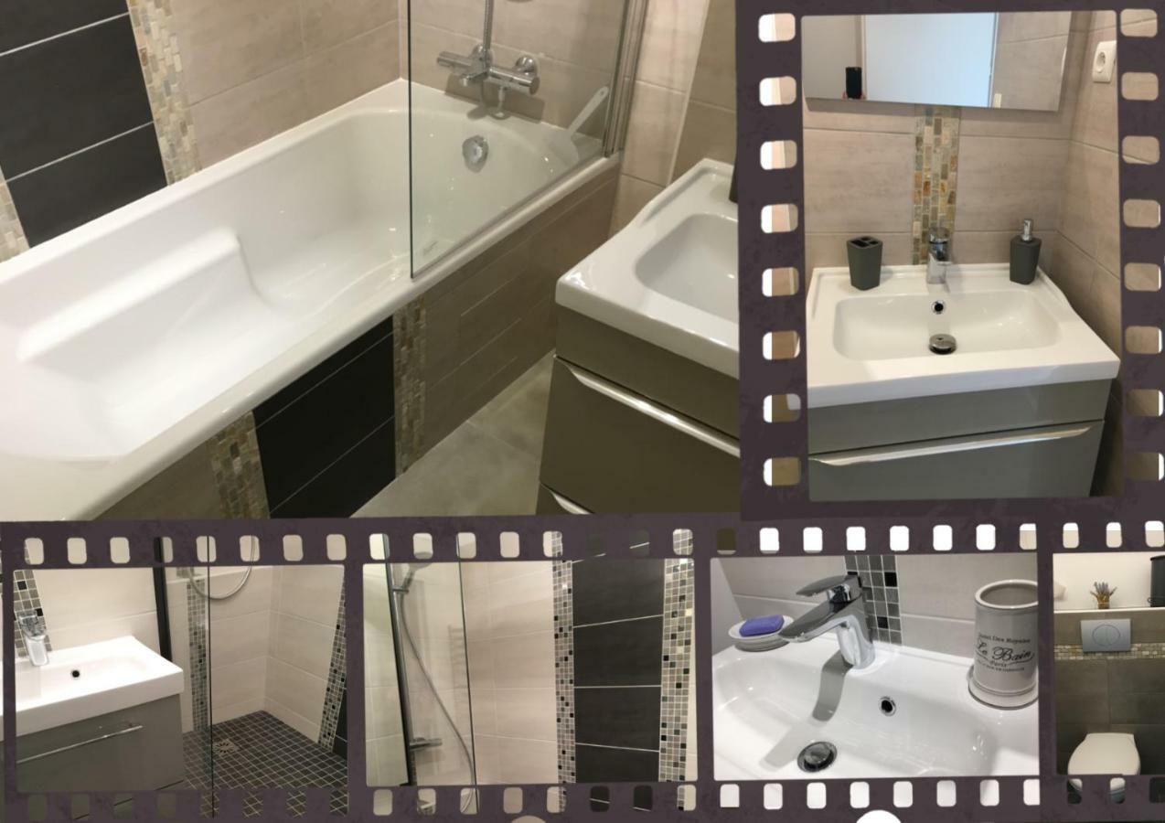 Bedinreims "Burgundy Bottle": Spacious 4-Bedroom Apartment with Free Parking Exterior photo